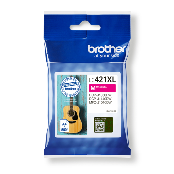 Cartouche Brother LC421XLM (LC421XLM) Magenta d'origine