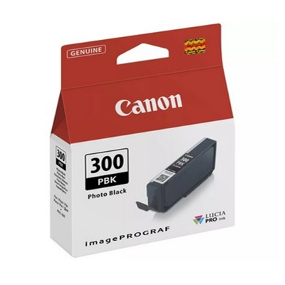 Canon Patrone PFI-300PBK (4193C001 ) Foto Schwarz Original