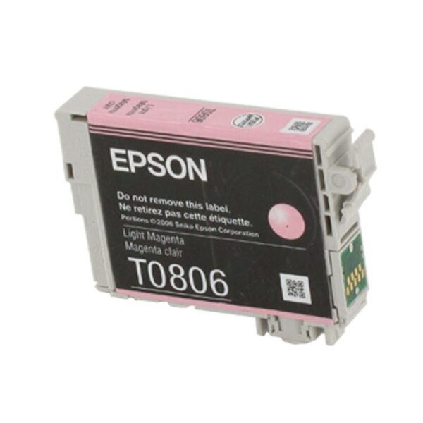 Cartouche Epson T0806 (C13T080640) Magenta photographique d'origine