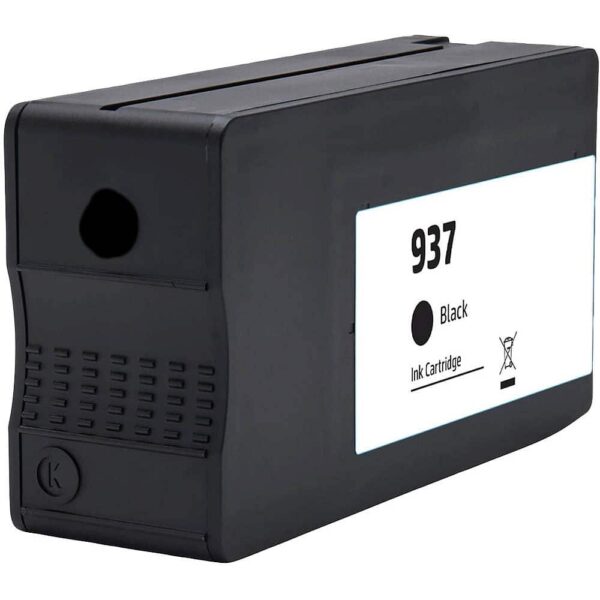 Cartouche d'encre compatible HP 937BK Noir