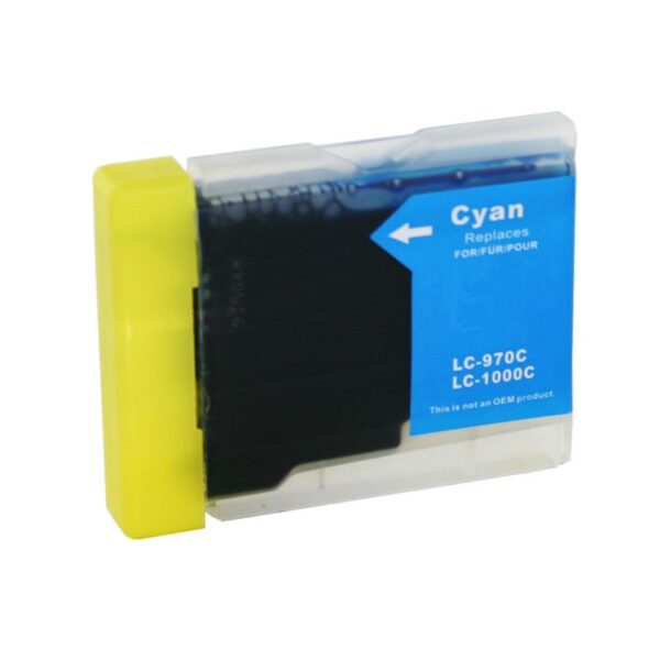 Cartouche Brother LC-1000C Compatible Cyan