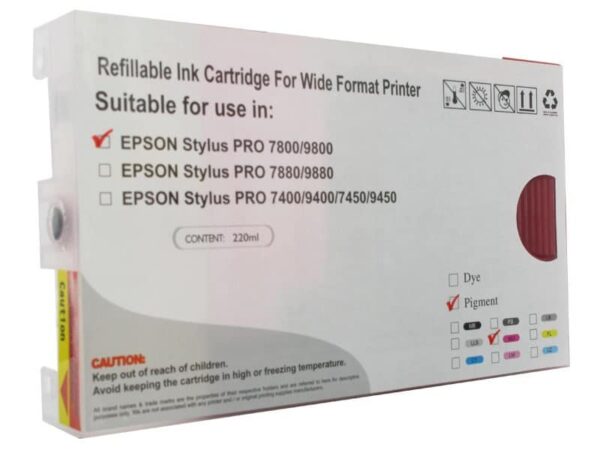 Cartouche Epson T603C (T603C00) Photographique Compatible Magenta