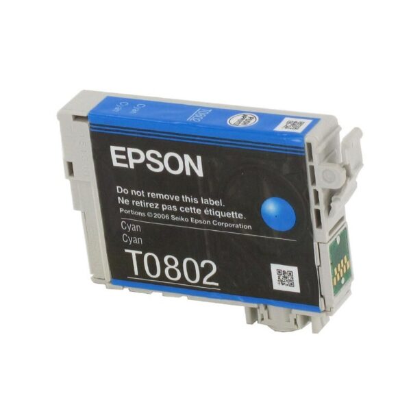 Epson Patrone T0802 (C13T080240) Original Cyan